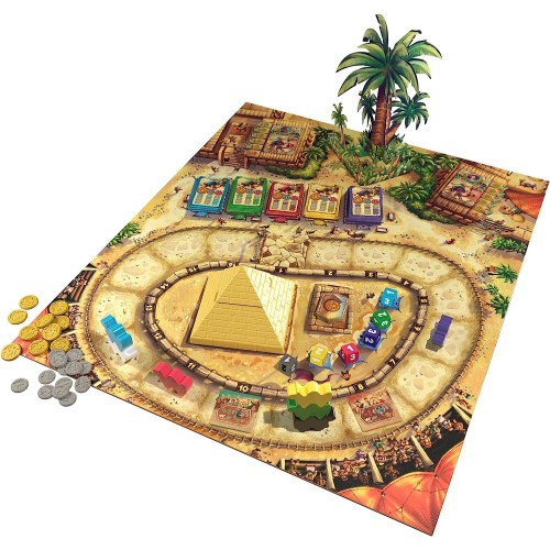 Настольная игра Camel Up. 2nd Edition (Верблюди, вперед 2.0)