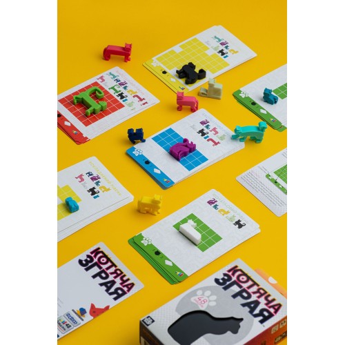 Настольная игра Котяча зграя. Гра-головоломка