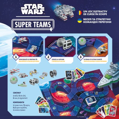 Настольная игра Зоряні війни. Суперкоманди (Star Wars Super Teams)