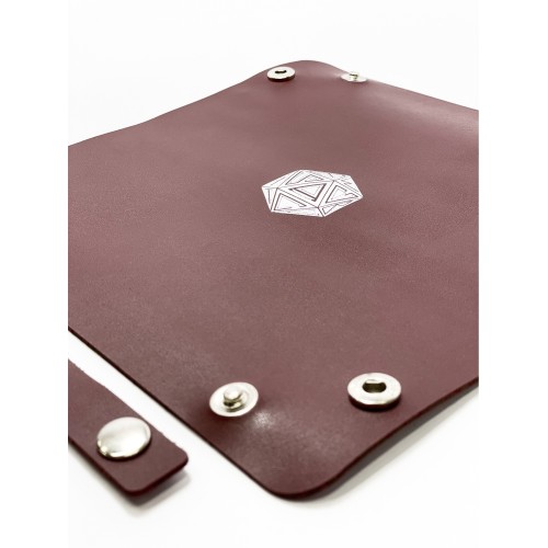 Лоток для кубиків D20 бургунді Dice Tray