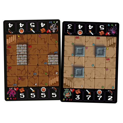 Настольная игра Карманное подземелье (One Card Dungeon)