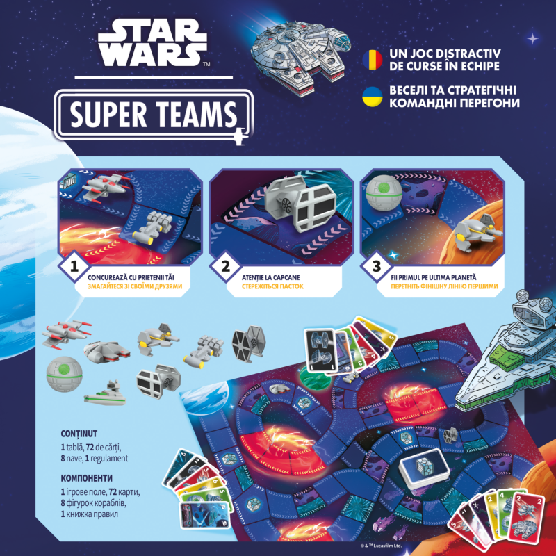 Настольная игра Зоряні війни. Суперкоманди (Star Wars Super Teams)