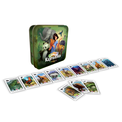 Настольная игра Картолиния: Животные (Cardline: Animals)