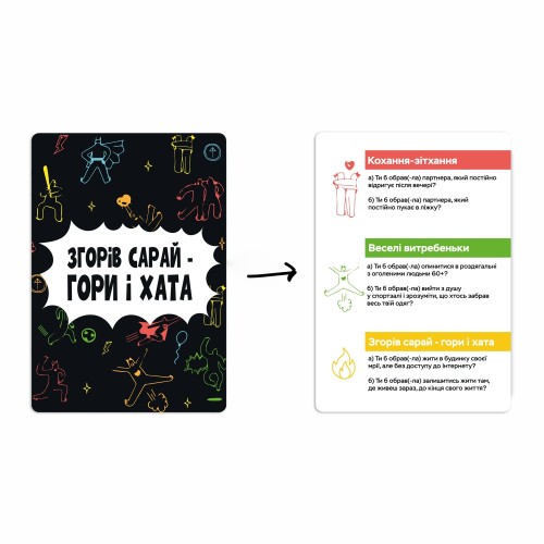 Настольная игра Сгорел сарай - гори и дом