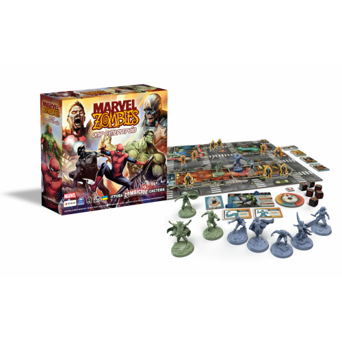Настольная игра Marvel Zombies: Опір Супергероїв