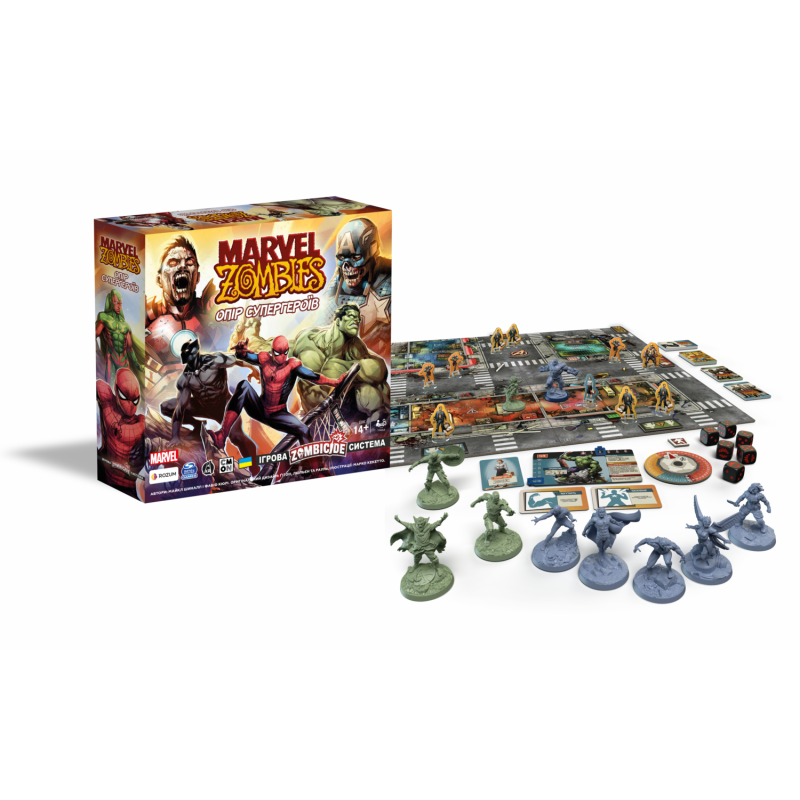 Настольная игра Marvel Zombies: Опір Супергероїв