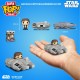 Фигурки Funko POP Хан Соло и Тысячелетний сокол - Bitty Pop! Rides: Han Solo and The Millennium Falcon