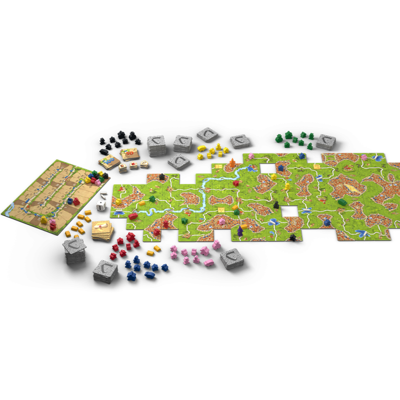Настольная игра Каркасон: Велике зібрання (Carcassonne Big Box 3.0)
