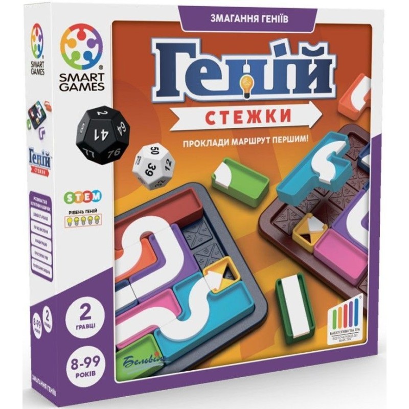 Настольная игра Гений. Тропы (The Genius Connection)