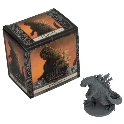 Настольная игра Ктулху. Смерть може вмерти. Ґодзілла (Cthulhu: Death May Die – Godzilla Vs Cthulhu)