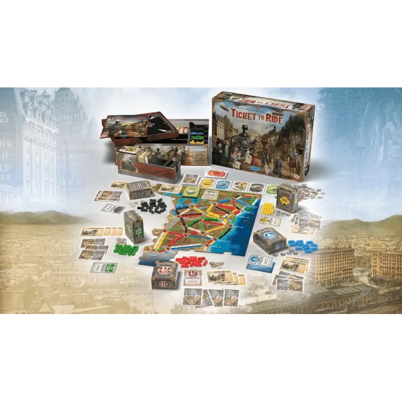 Настольная игра Ticket to Ride: Legends of the West (Билет на поезд: Легенды Запада)