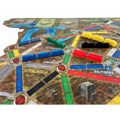 Настольная игра Ticket to Ride: Legends of the West (Билет на поезд: Легенды Запада)