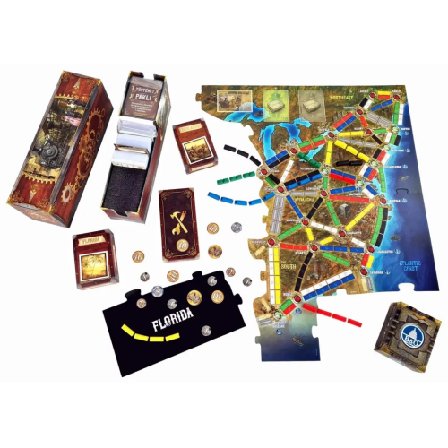 Настольная игра Ticket to Ride: Legends of the West (Билет на поезд: Легенды Запада)
