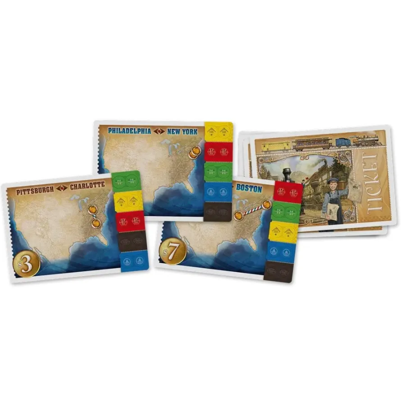 Настольная игра Ticket to Ride: Legends of the West (Билет на поезд: Легенды Запада)