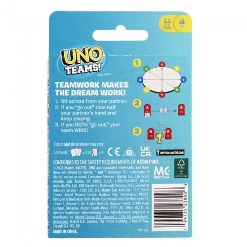 Настольная игра UNO Teams (Уно Команды)