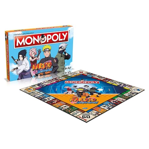 Настольная игра Monopoly: Naruto Shippuden (Монополия: Наруто)