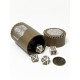 Стакан для кубиків D20 коричневий Dice Cup
