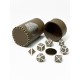 Стакан для кубиків D20 коричневий Dice Cup