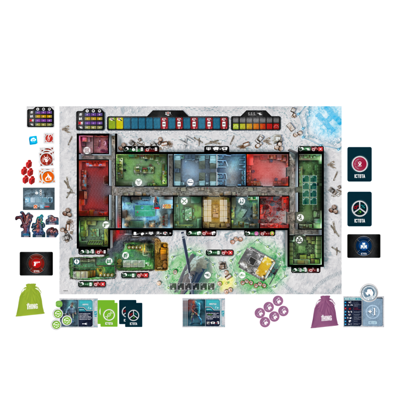 Настільна гра Істота. Настільна гра (The Thing: The Boardgame)