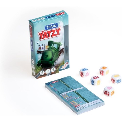 Настольная игра Яцзы. Поезда (Train Yatzy) АНГ