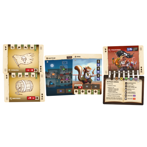 Настольная игра Хвостатые приключения. Пиратское наследство (Wildtails: A Pirate Legacy)