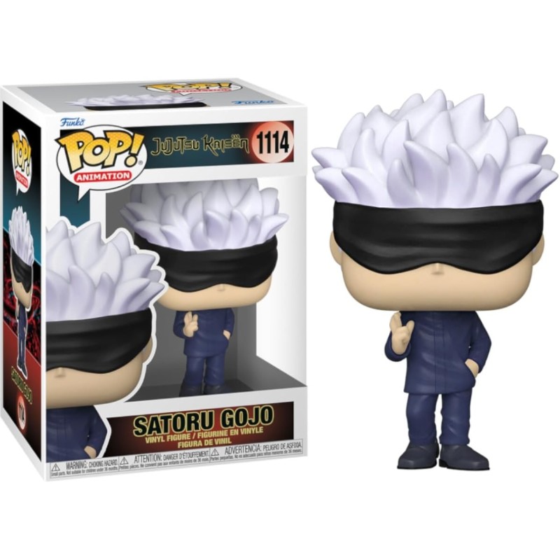 Фігурка Funko POP Сатору Ґоджо - Funko POP Animation Jujutsu Kaisen #1114: Satoru Gojo