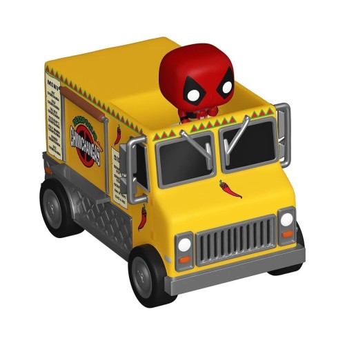 Фігурка Funko POP Дэдпул и грузовик Чимичанги - Bitty Pop! Rides: Deadpool's Chimichanga Truck