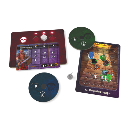 Настольная игра Темна гавань. Ґудзики та комахи (Gloomhaven: Buttons & Bugs)