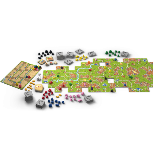 Настільна гра Каркасон: Велике зібрання (Carcassonne Big Box 3.0)