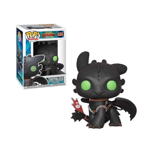 Фігурка Funko POP Беззубик - Funko POP How to train your dragon #686: Toothless