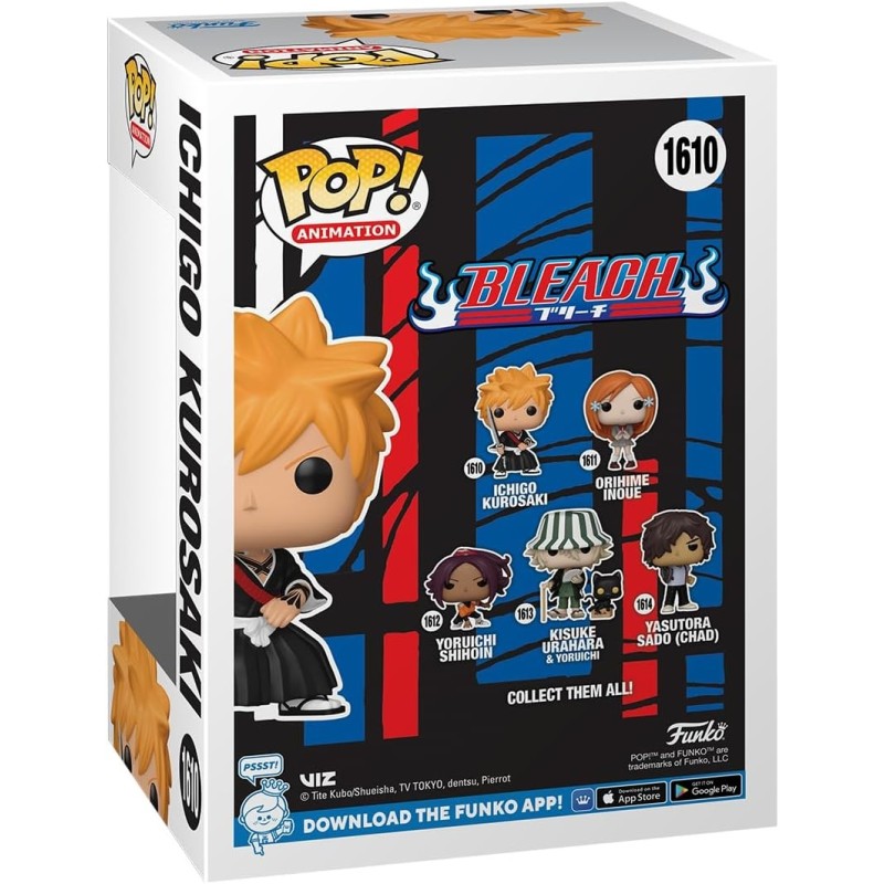Фігурка Funko POP Ічіґо Куросаке - Funko Pop Bleach #1610: Ichigo Kurosaki