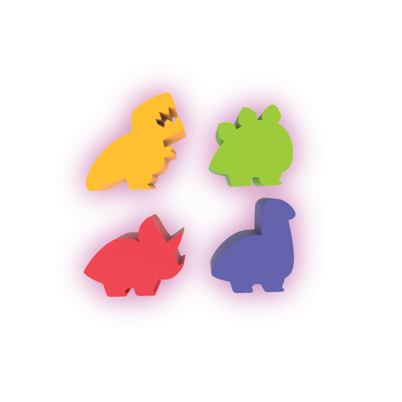 Настольная игра Маленькие веселые динозавры (Happy Little Dinosaurs)