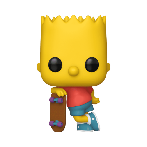 Фігурка Funko POP Барт зі скейтбордом - Funko POP Simpsons #1652: Bart with Skateboard