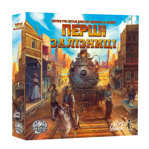Настольная игра Первые Железные дороги (Pioneer Rails)