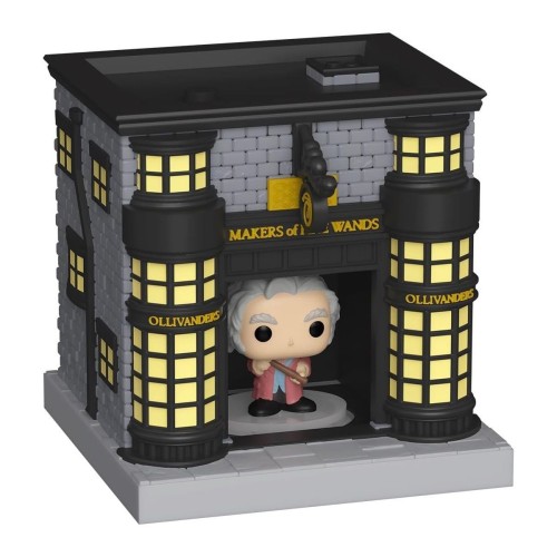 Фигурки Funko POP Оливандер и магазин волшебных палочек - Bitty Pop! Towns: Garrick Ollivander and Ollivander Wand Shop