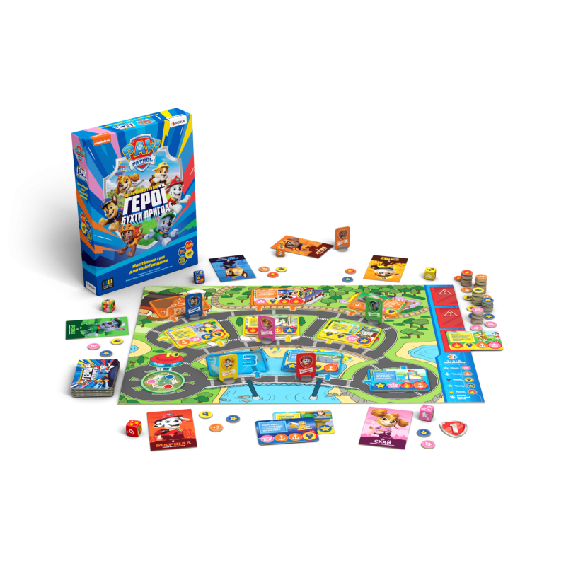 Настольная игра Щенячий патруль: Герои Бухты Приключений