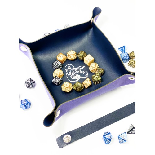 Лоток для кубиків Дракон синій Dice Tray