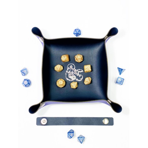 Лоток для кубиків Дракон синій Dice Tray