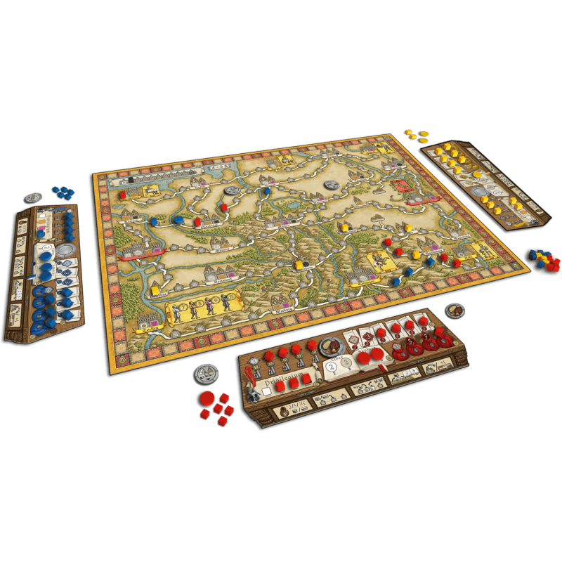 Настільна гра Ганзейський союз. Повне видання (Hansa Teutonica: Big Box)