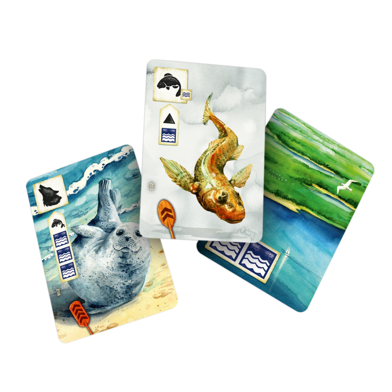 Настольная игра Левада. Вниз по течению (Meadow: Downstream)