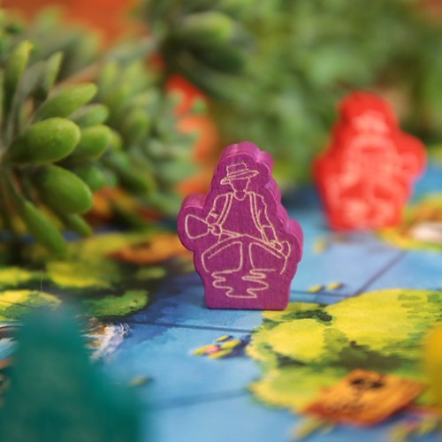 Настольная игра Левада. Вниз по течению (Meadow: Downstream)