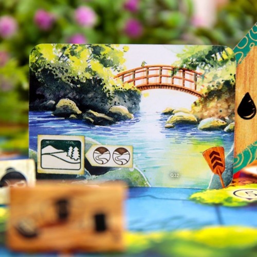 Настольная игра Левада. Вниз по течению (Meadow: Downstream)