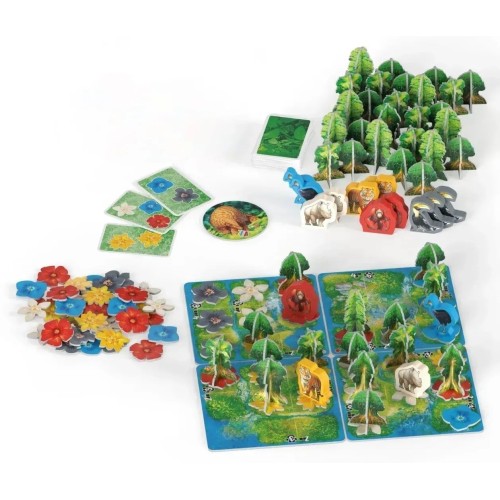 Настольная игра HUTAN: Жизнь в тропиках (HUTAN: Life in the Rainforest)
