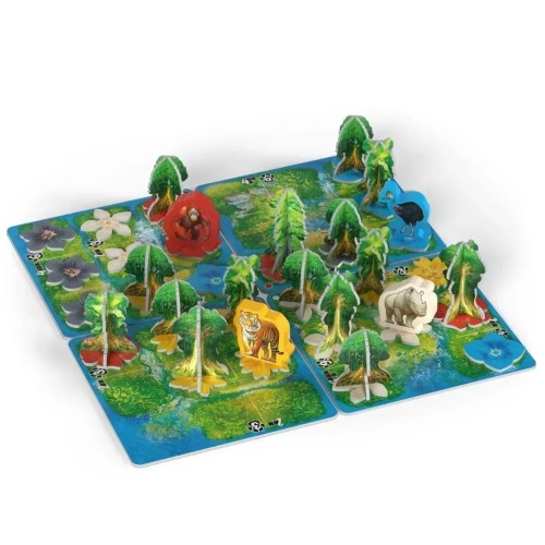 Настольная игра HUTAN: Жизнь в тропиках (HUTAN: Life in the Rainforest)