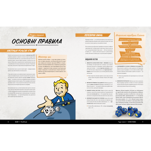 Настільна гра Fallout. Настільна рольова гра - Швидкий старт
