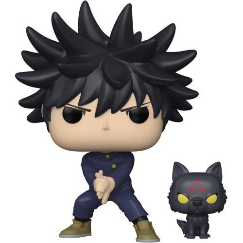 Фігурка Funko POP Меґумі Фушіґуро - Funko POP Animation Jujutsu Kaisen #1112: Megumi with Dog