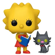 Ліса й маленький помічник Санти - Funko POP Simpsons #1740: Lisa with Snowball