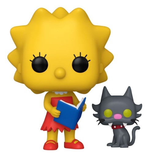 Фігурки Funko POP Ліса й маленький помічник Санти - Funko POP Simpsons #1740: Lisa with Snowball