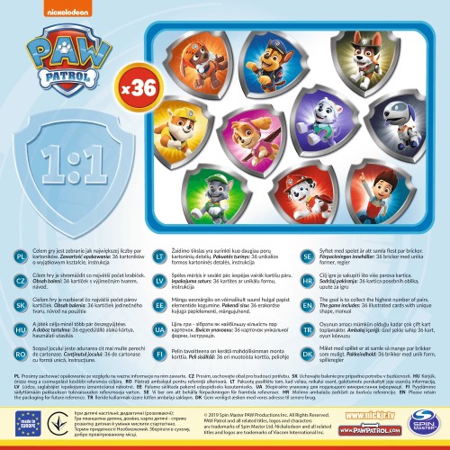 Настольная игра Мемос Щенячий патруль (Paw Patrol)