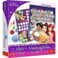 Лудо + Змеи и Лестницы 2 в 1: Принцессы Disney